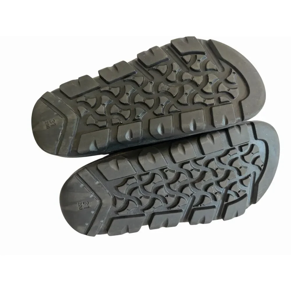 Birkenstock Mogami Birko-Flor Sandals •Girl 31/ US 13-13.5• Purple Fog Strap